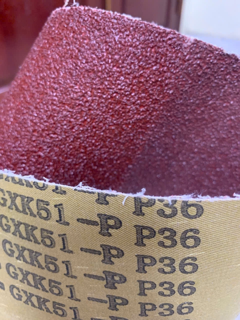 Vải nhám độ hạt P36, độ nhám P36, vải nhám thô