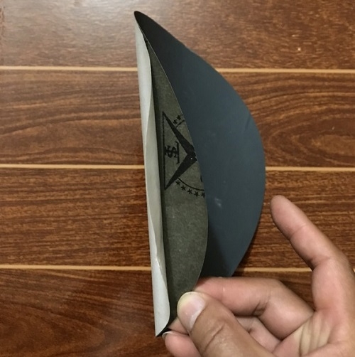 Nhám tròn có keo dính phi 200mm, độ nhám P800, dùng cho máy chà 8''