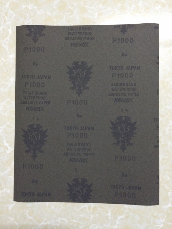 Bán nhám tờ Kovax, Made in TOKYO JAPAN, kích thước 230mmx280mm, P1000