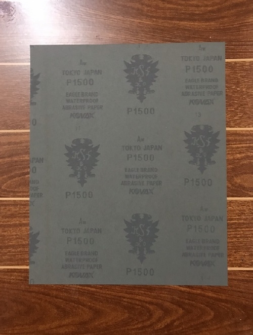 Bán nhám tờ nước Kovax của Nhật Bản, kích thước 9''x11'', độ nhám P1500