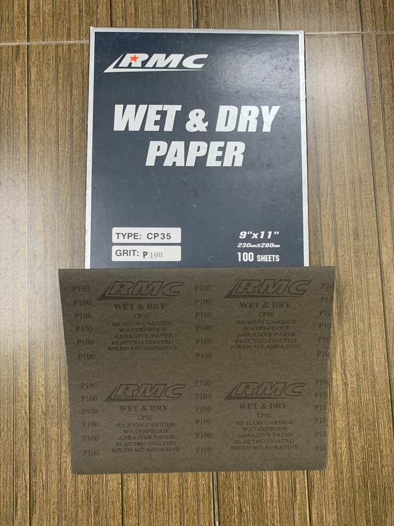 Nhám tờ RMC độ nhám P100, ráp tờ RMC #100, giáp tờ RMC P100, Mã CP35