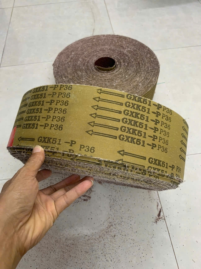 Vải ráp độ nhám P36, hãng GXK51, mua nhám P36 ở đâu