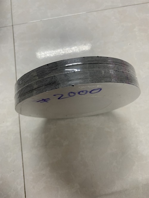 Nhám tròn keo dính Sankyo 8” (D 200mm), Mã LCCS-CW, độ nhám P2000, màu đen