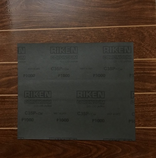 Bán nhám tờ nước Riken mã CP35, kích thước 9''x11'', độ nhám P1000