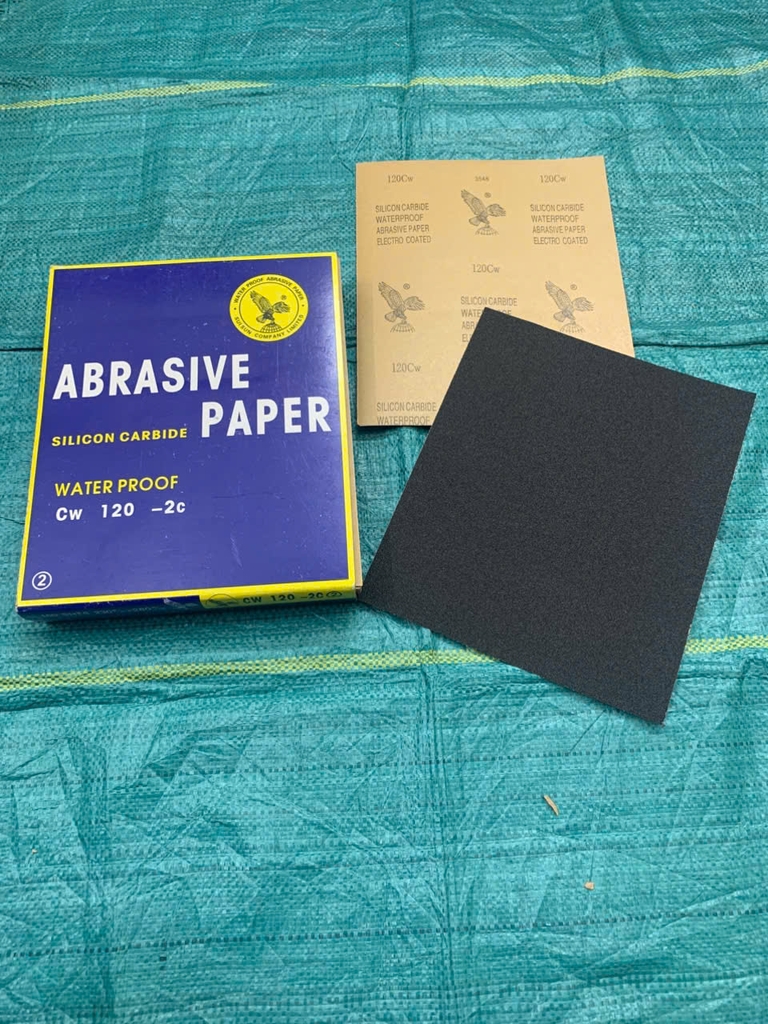 Vừa về lô hàng giấy nhám Đại Bàng Hàn Quốc, độ nhám #120