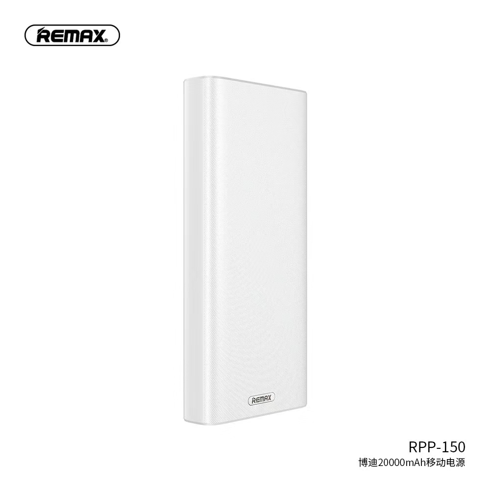 Pin dự phòng sạc nhanh Remax Bodi Series RPP-150 20000 mah 2xUSB 2.1A