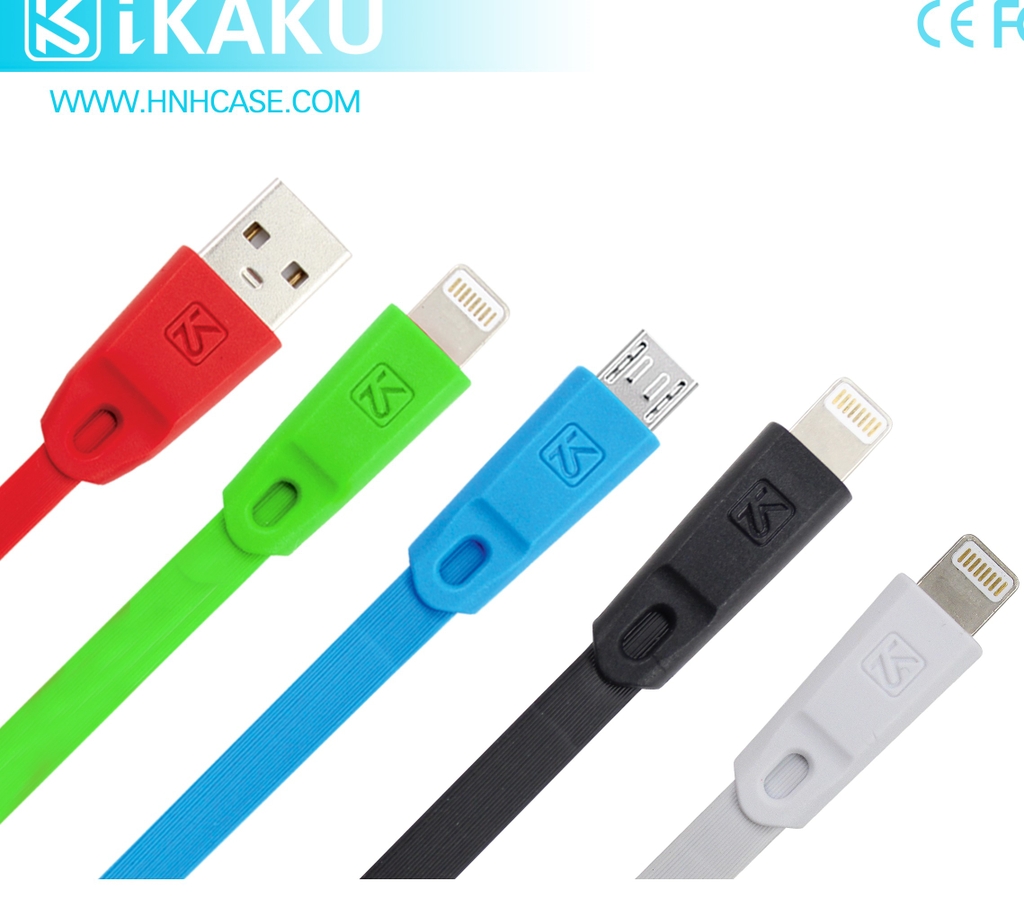 Cáp Micro USB dẹt chính hãng iKaku 1m - COA100