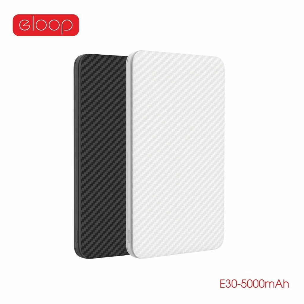 Pin dự phòng chính hãng Eloop 5,000 mah có chip bảo vệ mạch