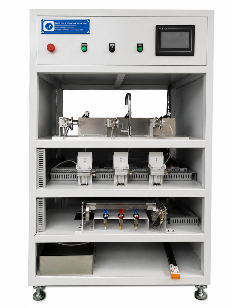  Máy test độ bền vòi nước máy lọc nước