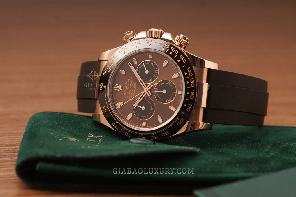 Đồng Hồ Rolex Cosmograph Daytona 116515LN Mặt Số Chocolate Cọc Số Dạ Quang