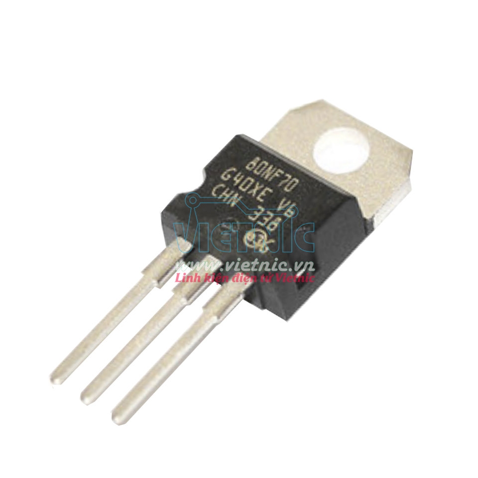 80NF70 - 100A 60V N-Chanel Mosfet