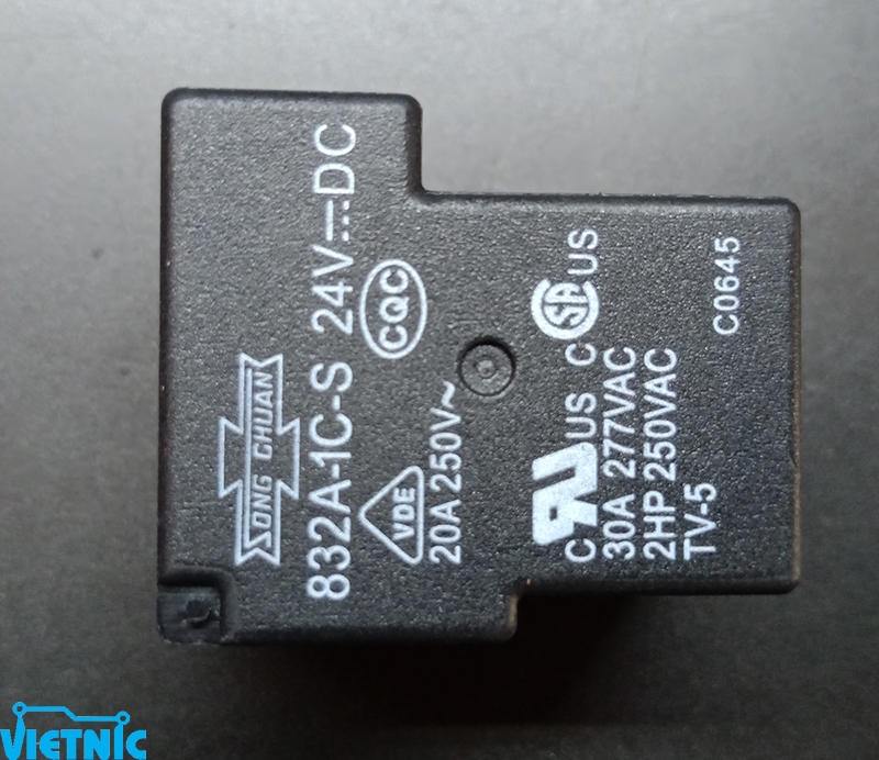 1 PCS NEW IN BOX SONG CHUAN 832A 1A C B 12VDC Electromagnetic Relay - Foto 9