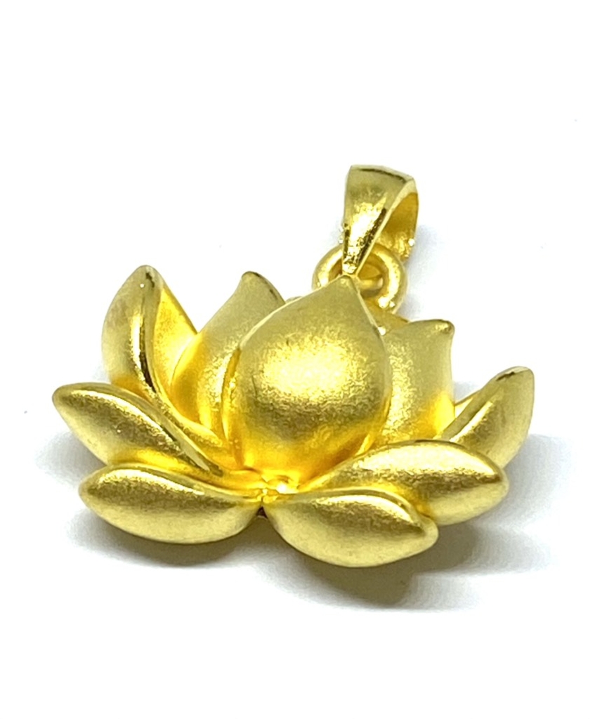 Charm vàng 24k hoa sen Trang sức Vinasil Charm Vàng 24K Hoa Sen Trang Sức Vinasil
