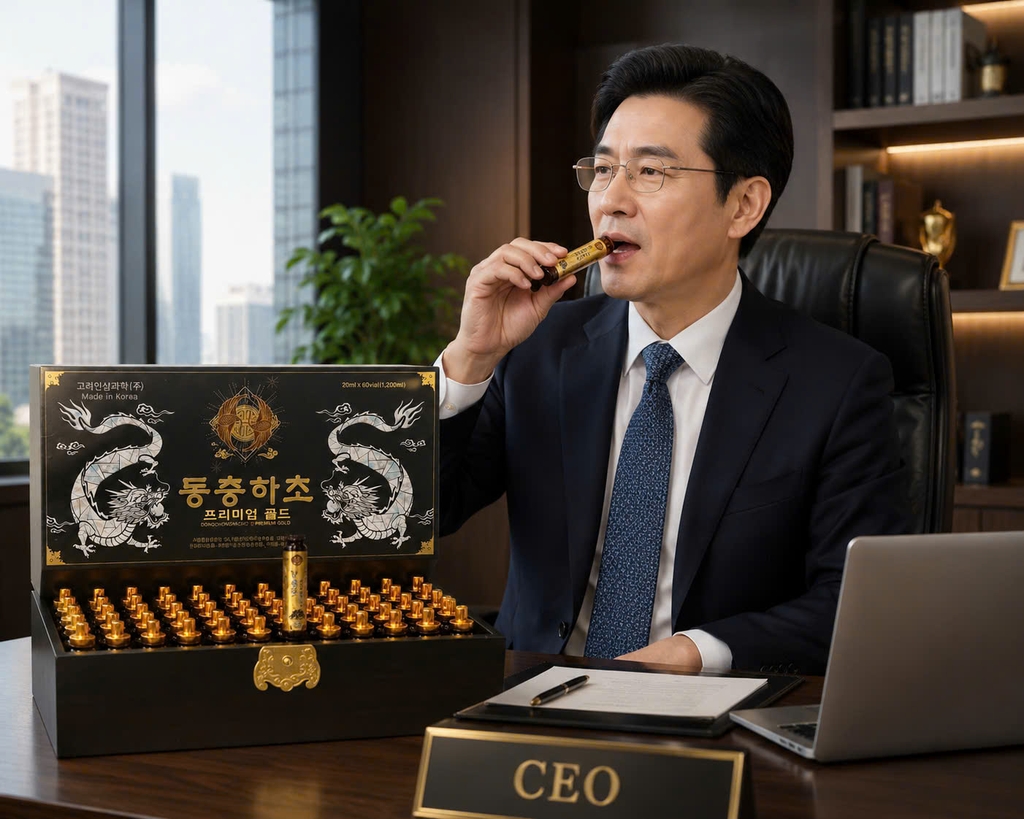 Đông Trùng Hạ Thảo 60 ống Hàn Quốc Chính Hãng