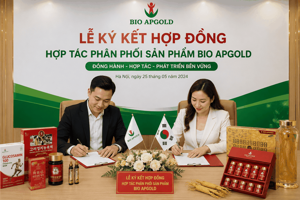 Đại lý phân phối nhân sâm Hàn Quốc chính hãng Bio Apgold.