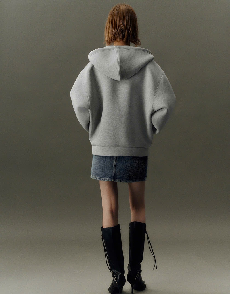 Váy denim thẳng mini