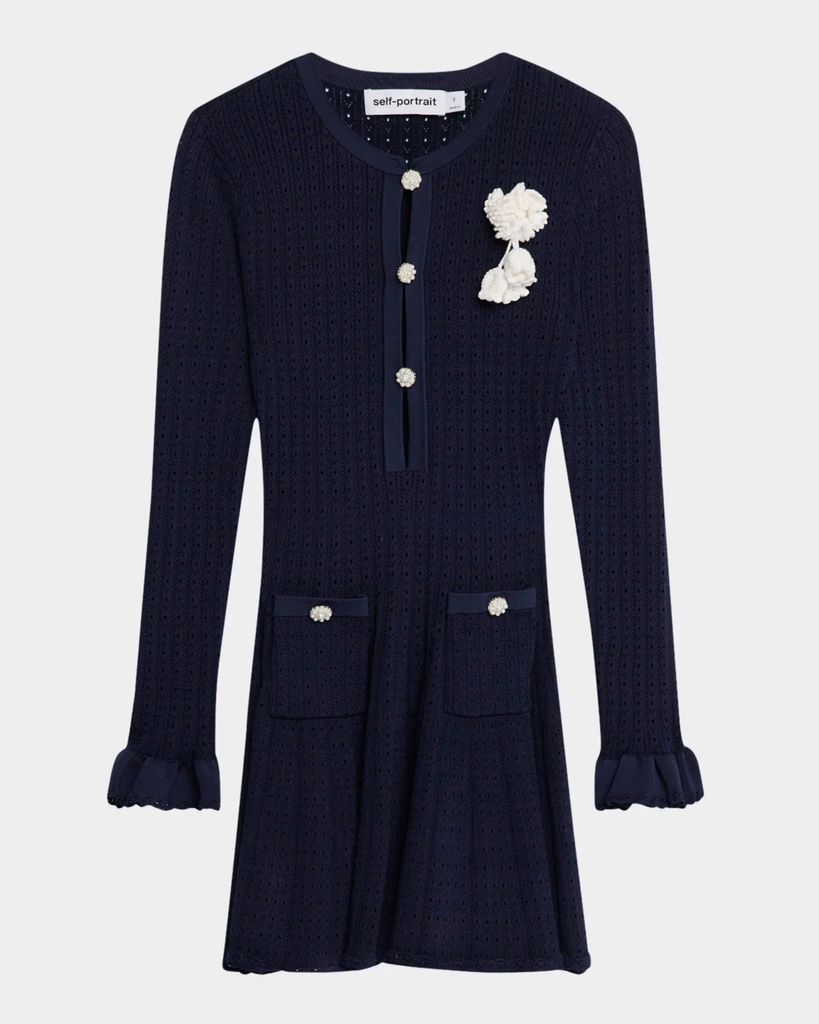 vay-self-portrait-dang-mini-mau-navy-khuy-ngoc-trai-charm-hoa-trang