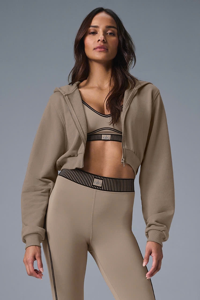 Áo hoodie khóa kéo Sweet Escape