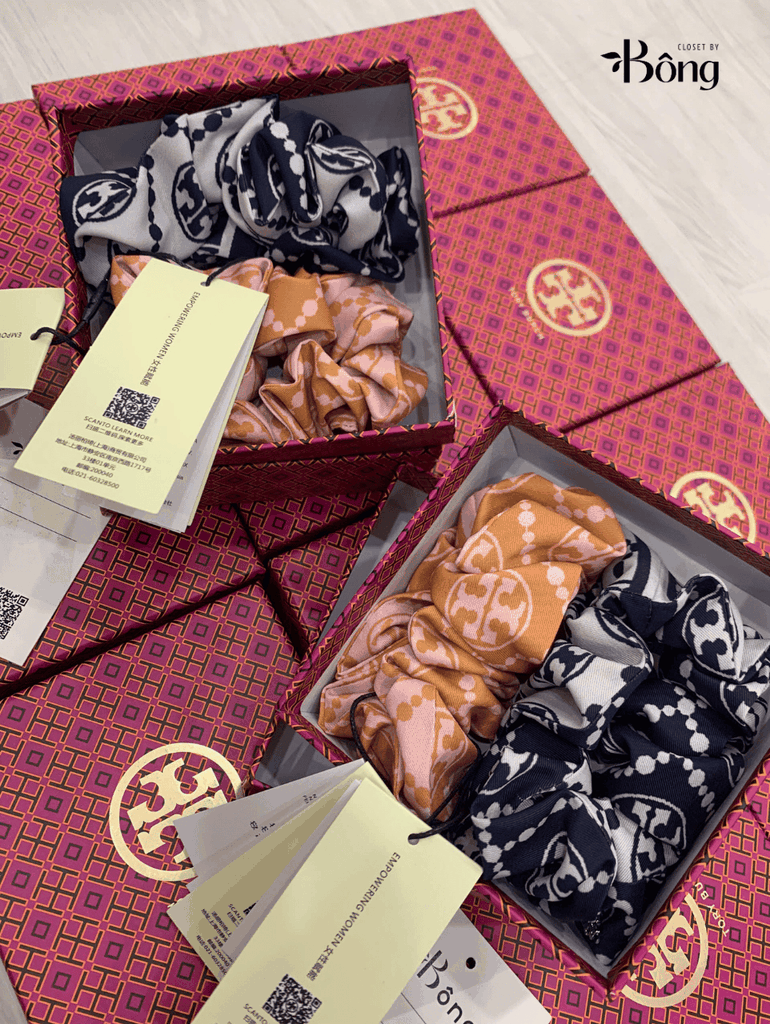 Set chun buộc tóc Tory Burch dư xịn fullbox
