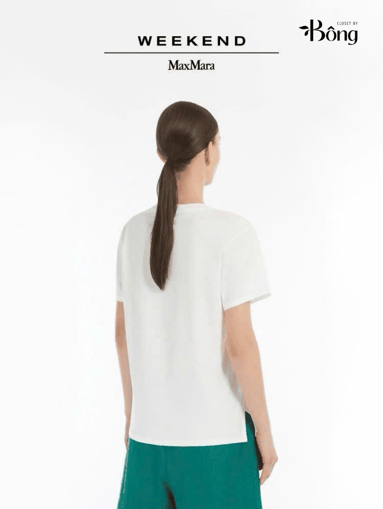Tshirt Weekend Maxmara ROSE print