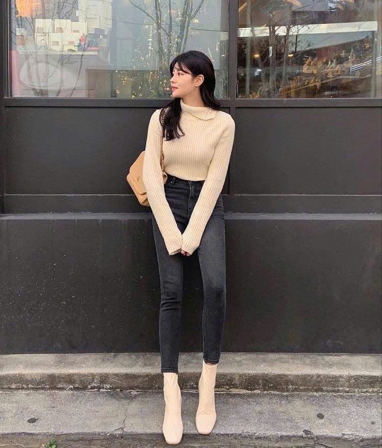 Quần denim skinny CK 4 màu dư xịn
