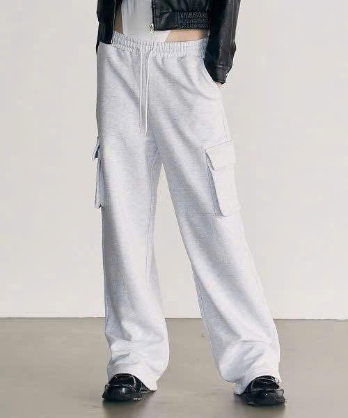 Quần nỉ CK unisex túi hộp dư xịn