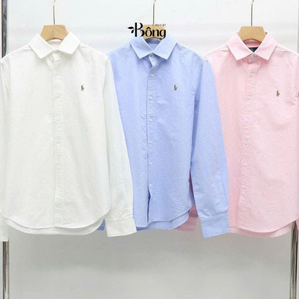 Áo sơmi Oxford Slim Fit tay dài RL