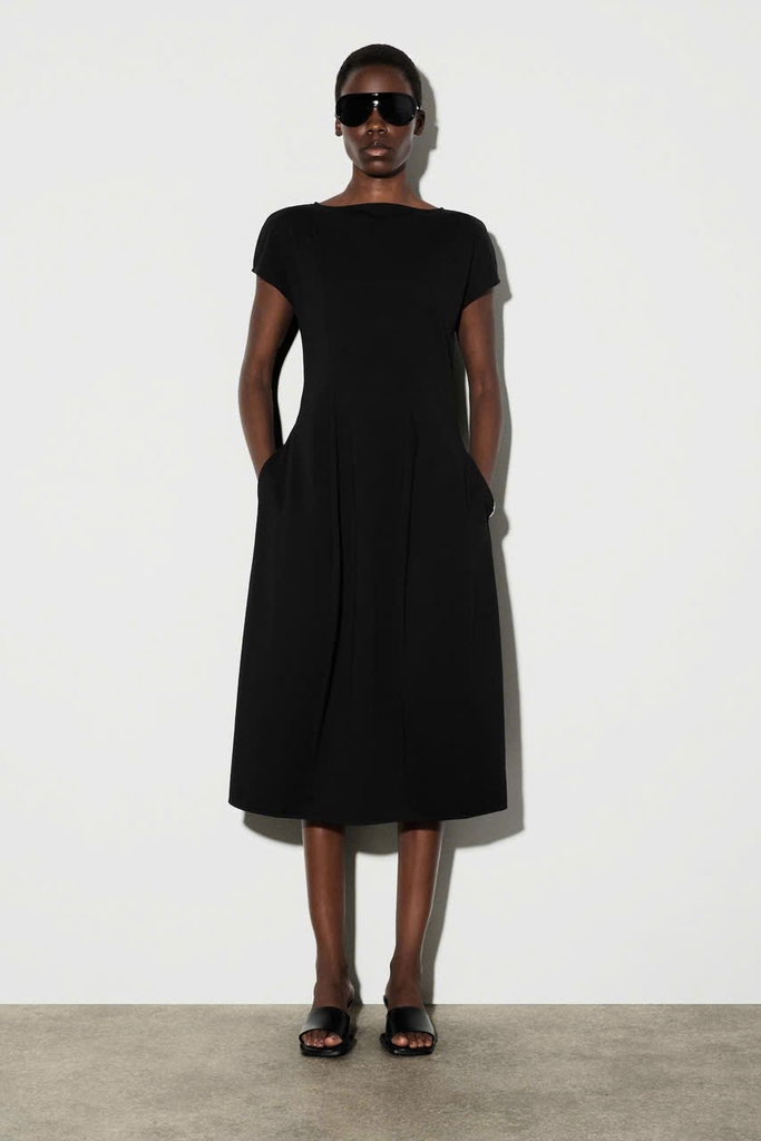 ĐẦM MIDI JERSEY ĐIÊU KHẮC