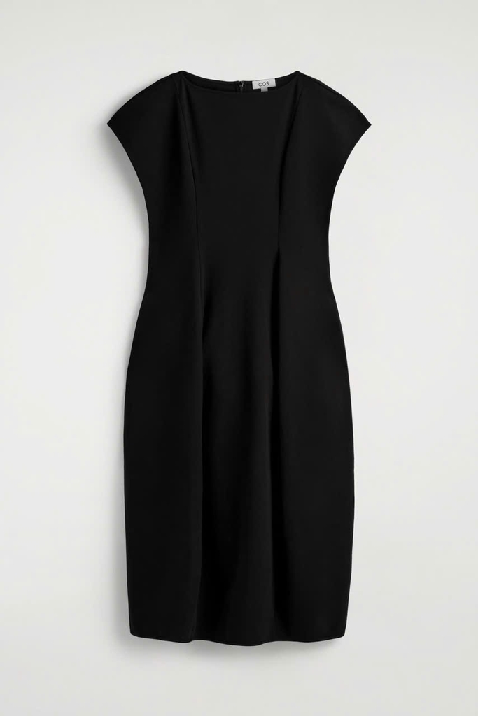 ĐẦM MIDI JERSEY ĐIÊU KHẮC