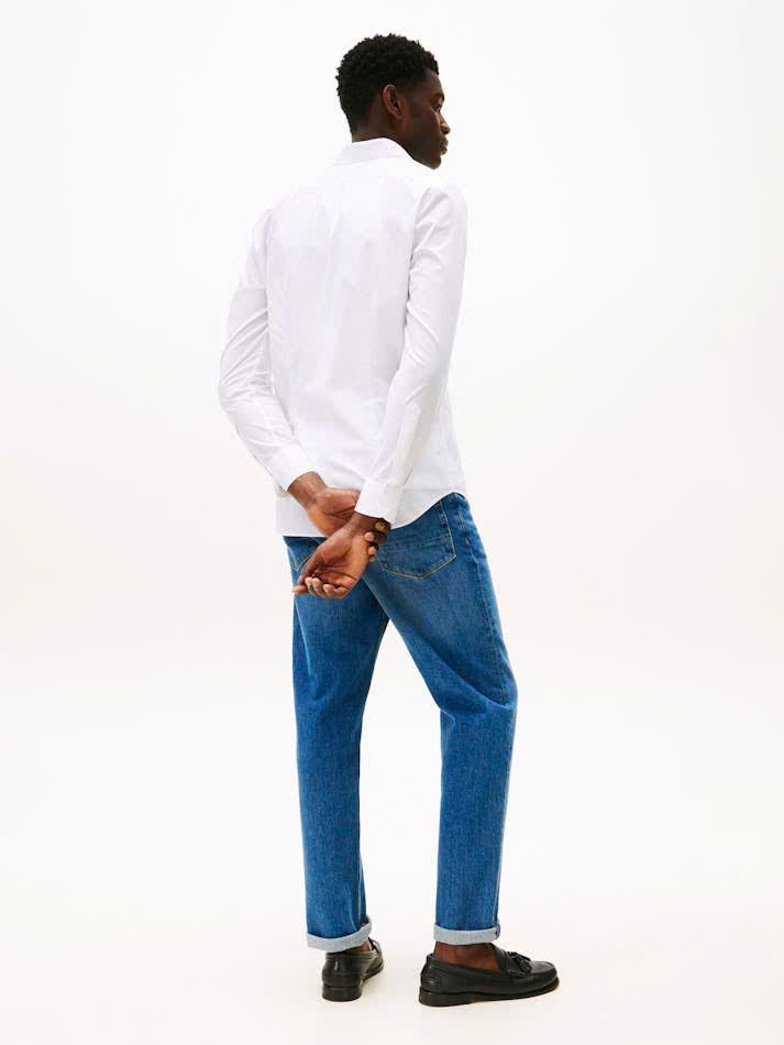 ÁO POPLIN FLEX SLIM FIT