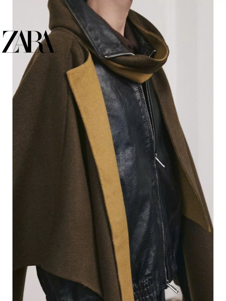CAPE ZARA DẠ HANDMADE
