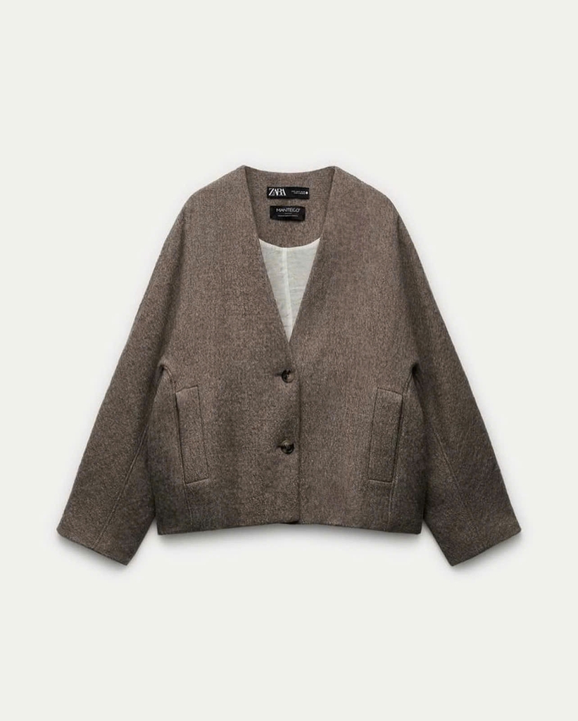 Áo dạ Zara handmade