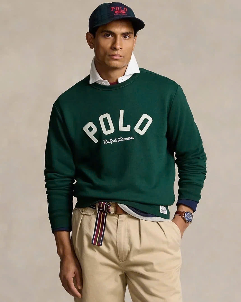 Áo nỉ Polo Ralph Lauren - Áo nỉ có logo lông cừu RL