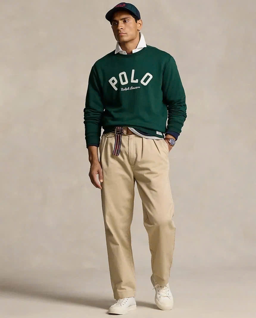 Áo nỉ Polo Ralph Lauren - Áo nỉ có logo lông cừu RL