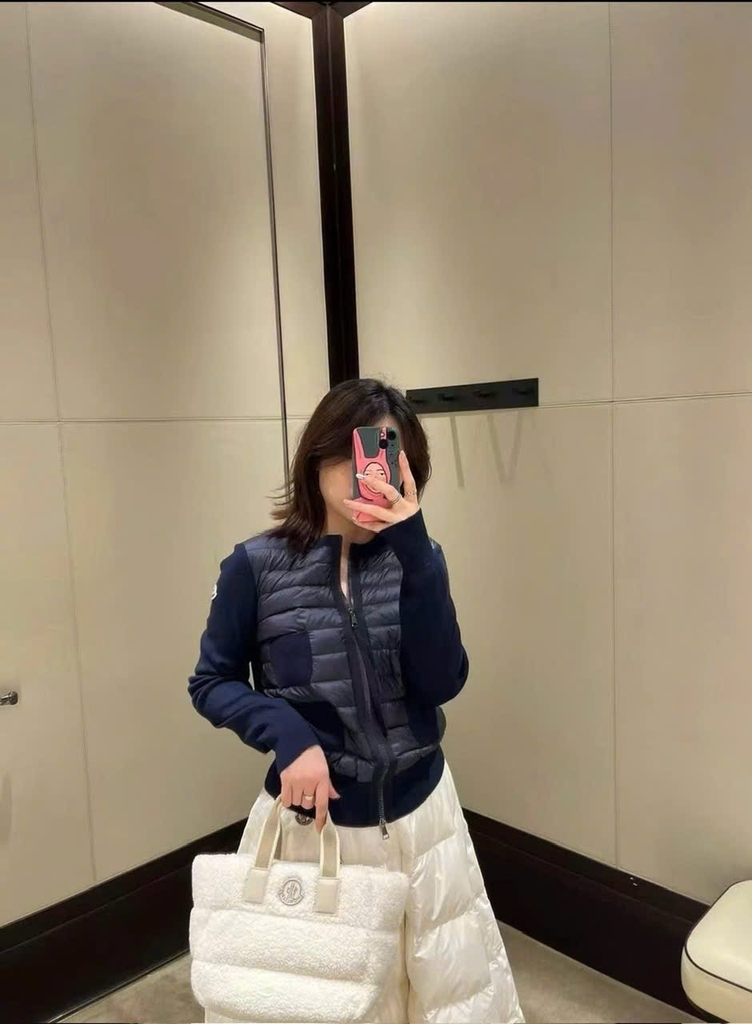 Áo phao tay len 4 túi