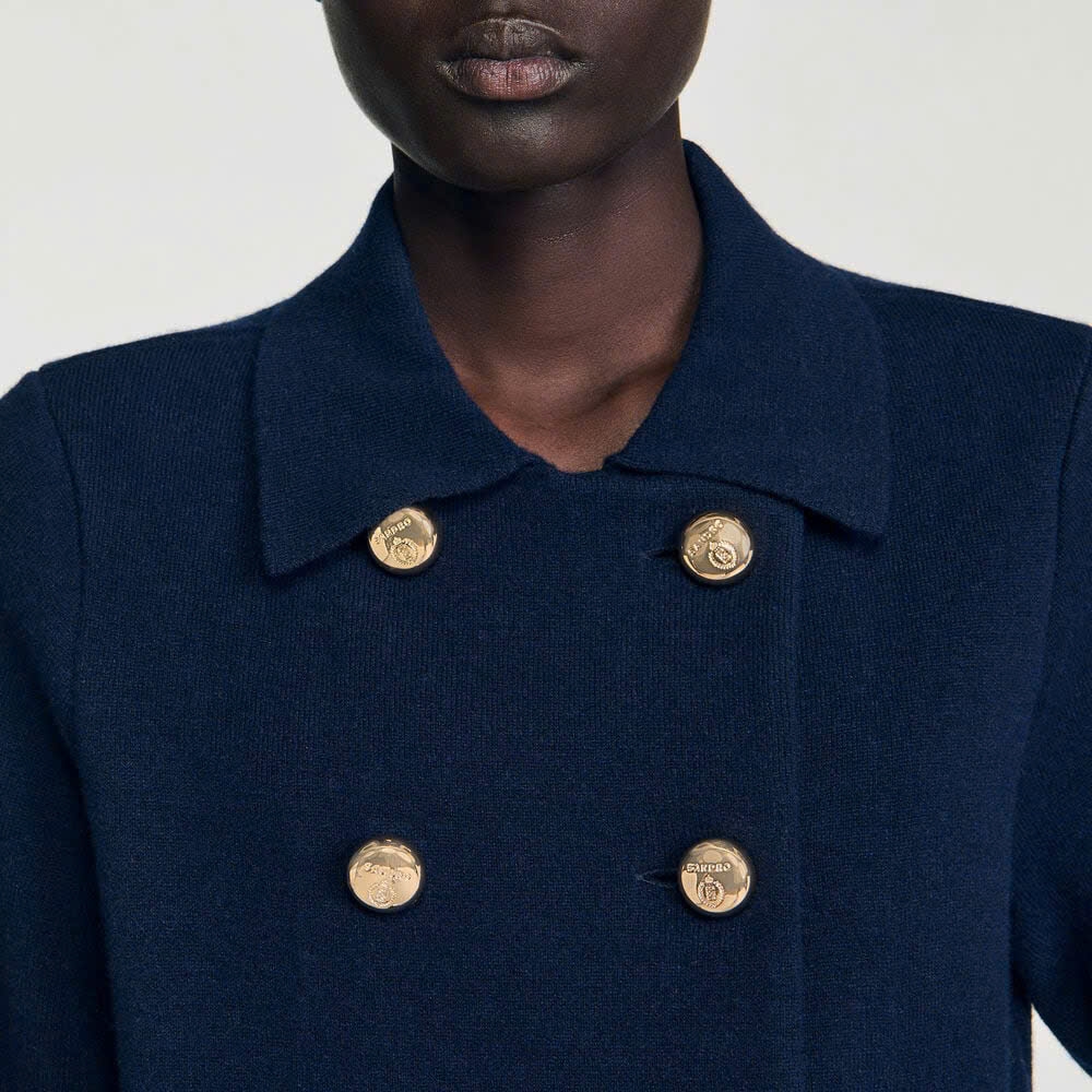 ÁO LEN CARDIGAN HAI HÀNG KHUY