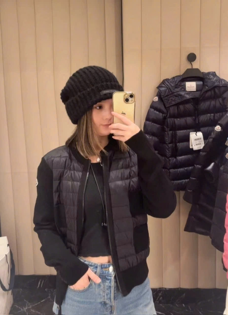 Áo phao tay len 4 túi