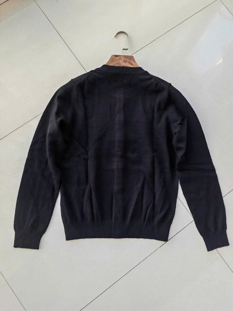 Cardigan Hazzys logo nổi 2 màu