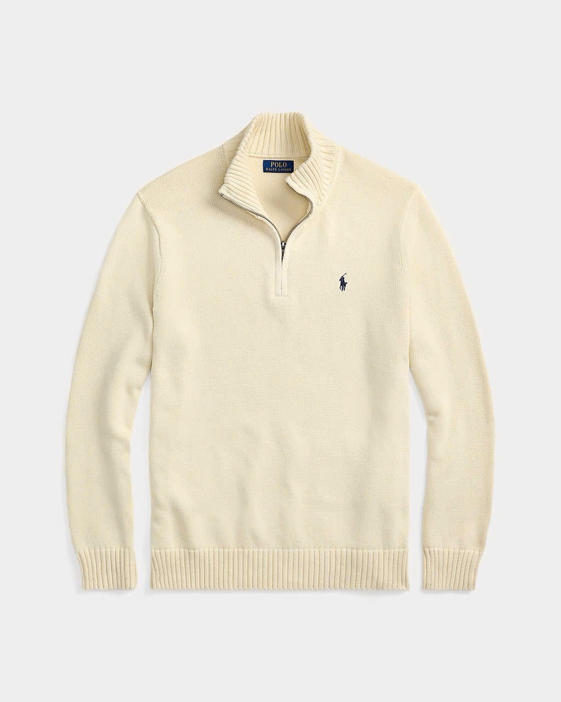 Áo len cotton có khóa kéo