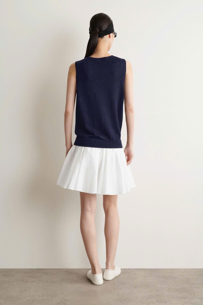 ĐẦM NGẮN NHIỀU LỚP BẰNG VẢI COTTON LANH