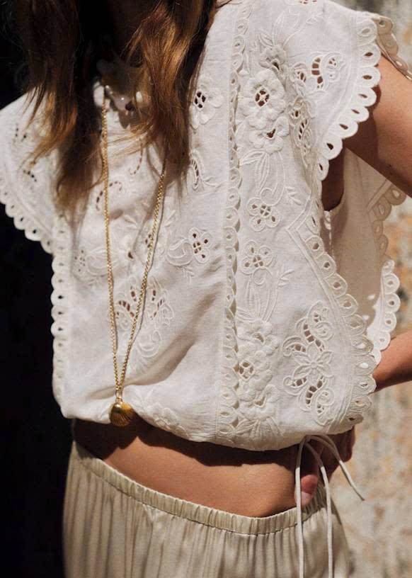 Áo Sezane Tamy blouse 2 màu