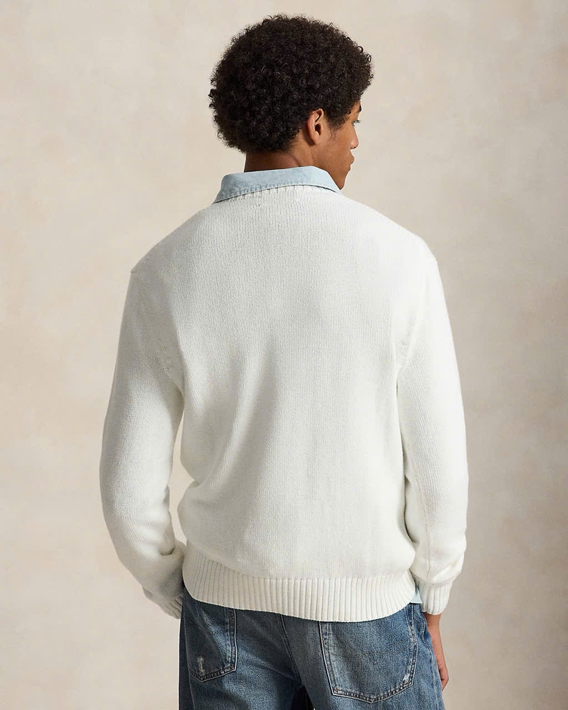 Áo len cotton Polo Bear