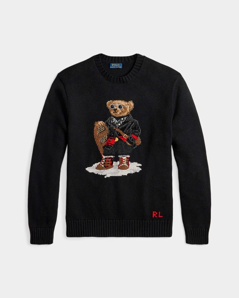 Áo len Polo Bear