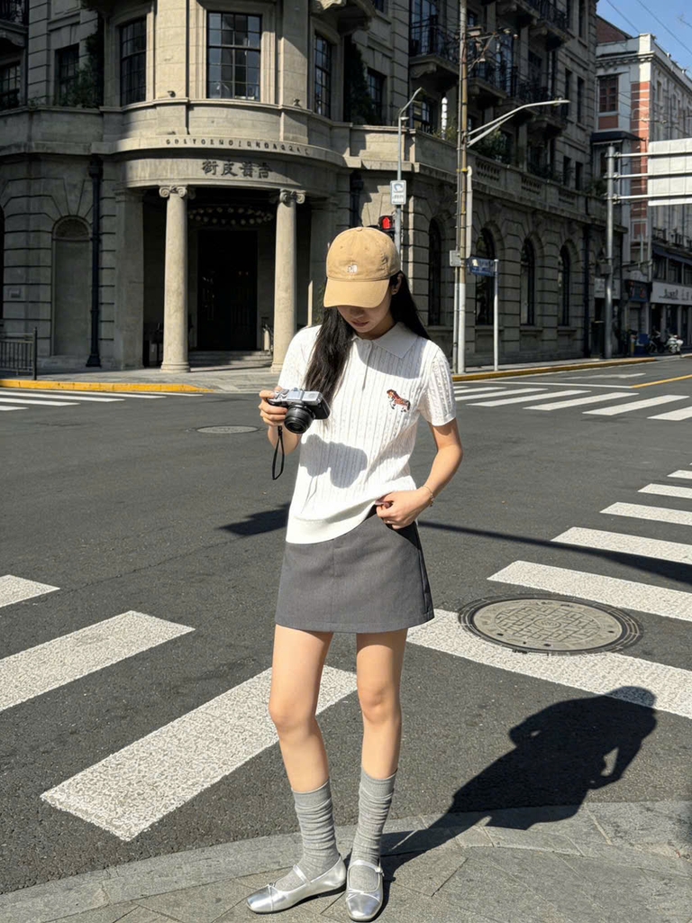 Áo Polo len thừng ngắn tay ERDOS cổ đức 2 màu