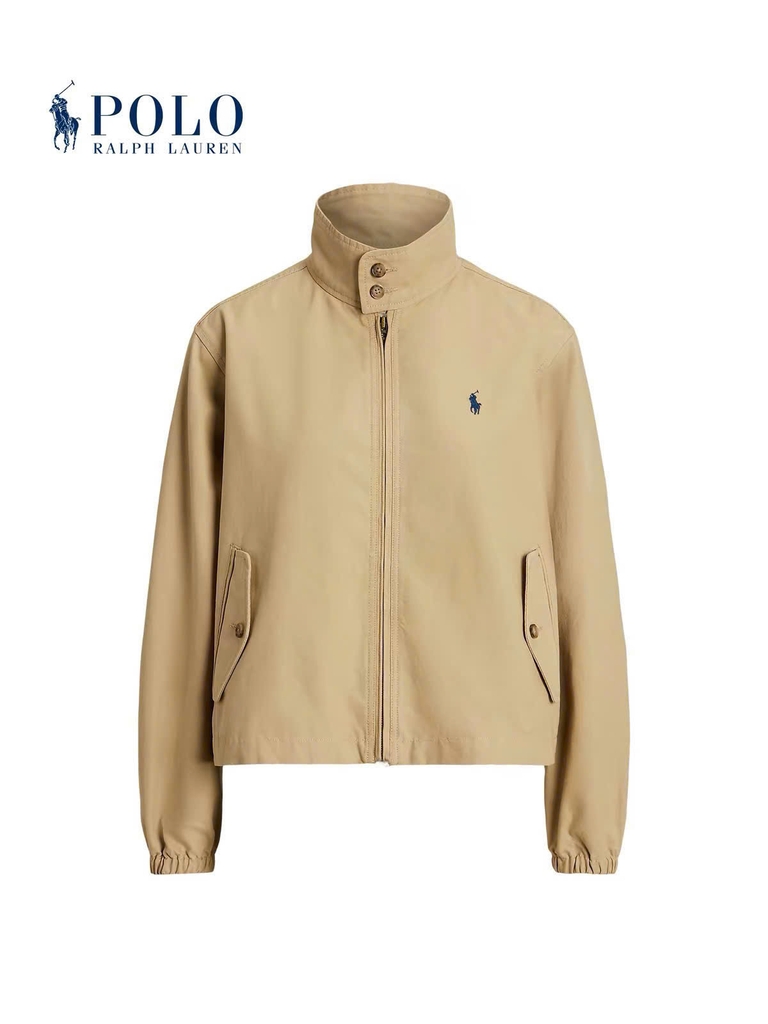 Áo Khoác Nữ Tay Dài Cotton Canvas Jacket