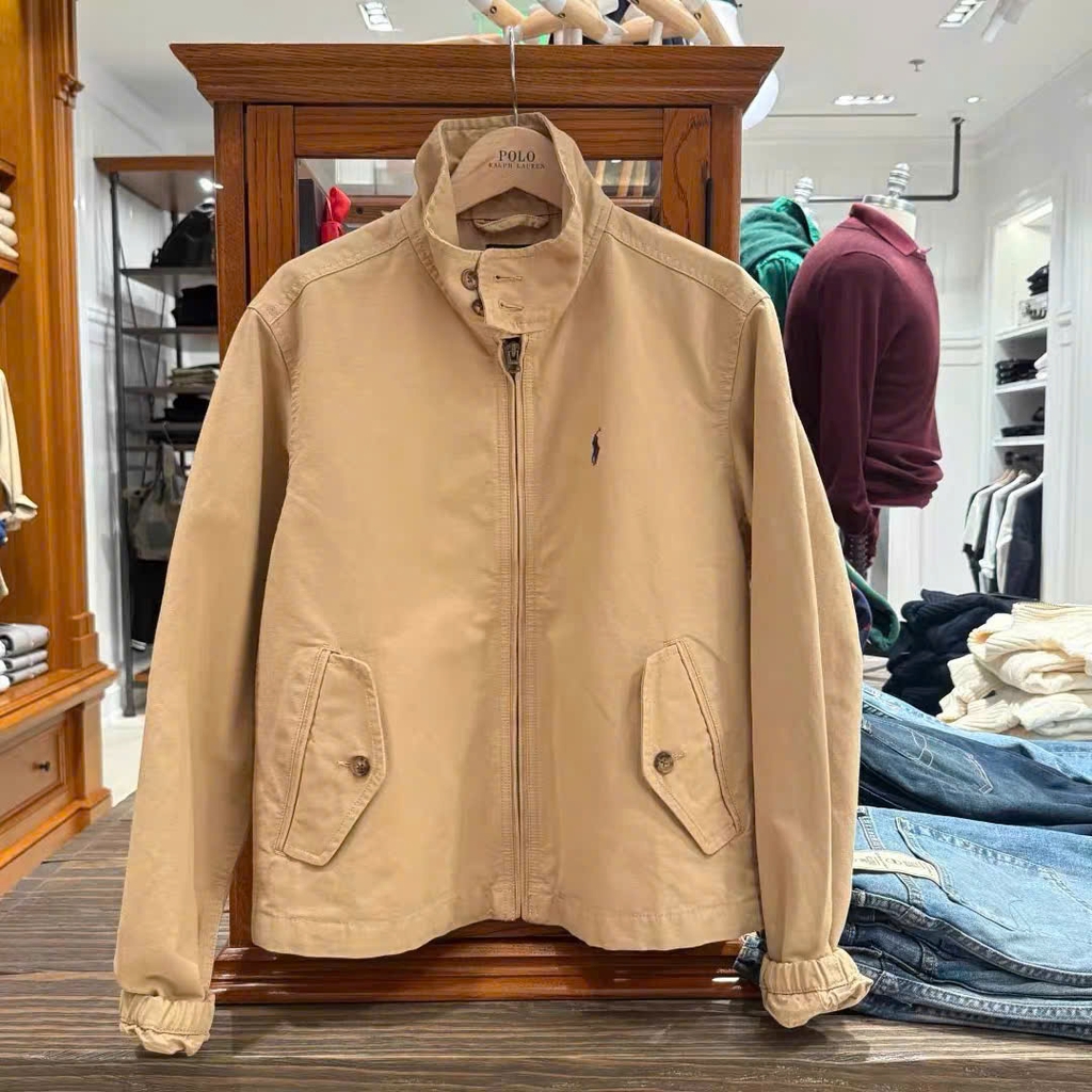 Áo Khoác Nữ Tay Dài Cotton Canvas Jacket