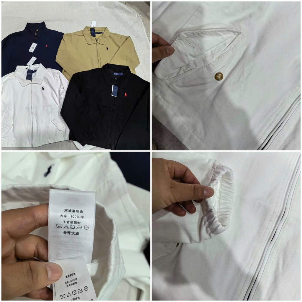 Áo Khoác Nữ Tay Dài Cotton Canvas Jacket