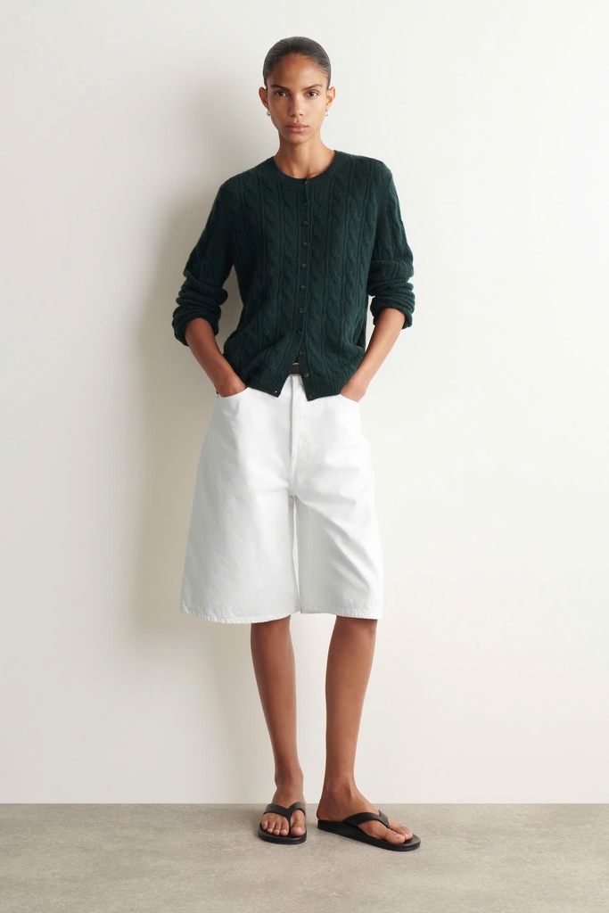 CARDIGAN CASHMERE ĐAN CÁP