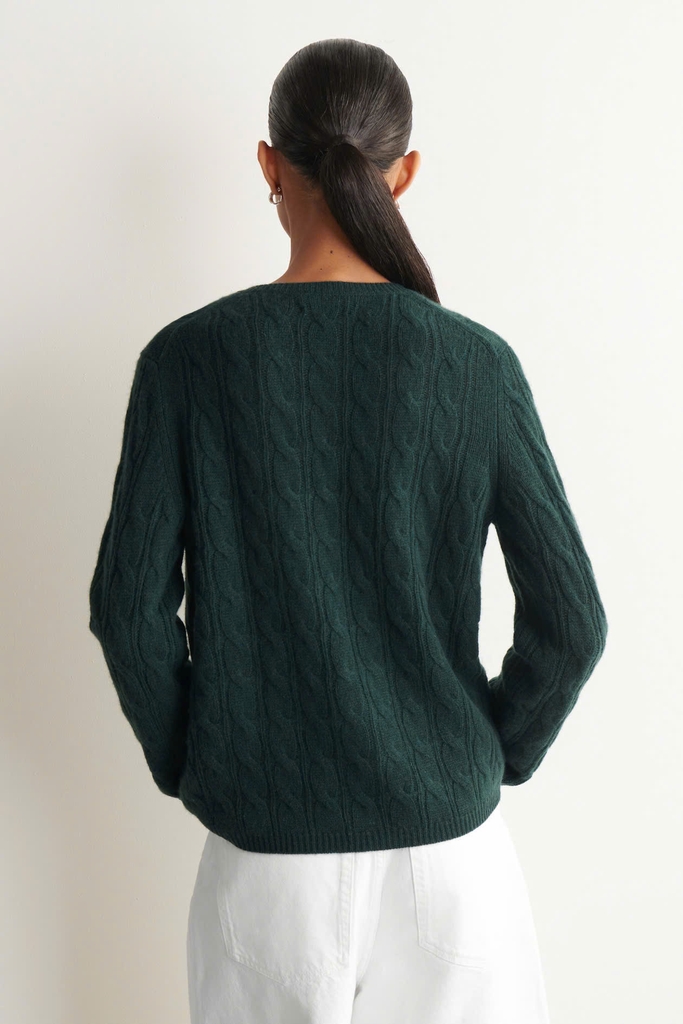 CARDIGAN CASHMERE ĐAN CÁP