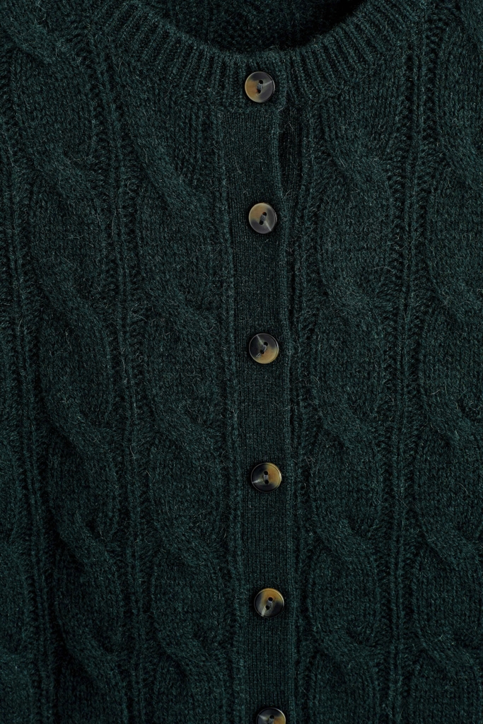 CARDIGAN CASHMERE ĐAN CÁP